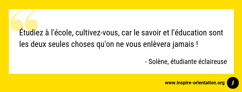 Le conseil de Solène